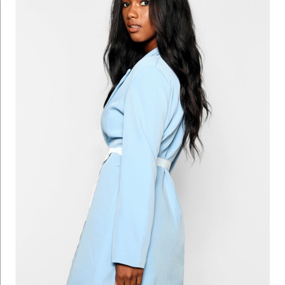 Utility Longline Belted Blazer
